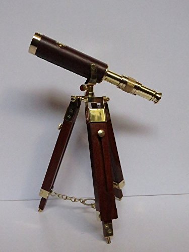 Telescopio decorativo de pie Galileo con soporte miniatura 2