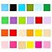 Exquiss 2400 Sheets Tissue Paper Squares 4 inch Bulk 24 Colors for Art Paper Craft Scrunch Art Kids Craft DIY Craft Tracing Scrapbooking Embellishments Mural Rainbow School Supplies