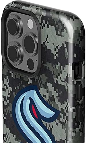 Skinit Impact Phone Case Compatible with iPhone 13 Pro - Officially Licensed NHL Seattle Kraken Camo Design