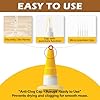 Wood Super Glue Liquid, Clear Instant Cyanoacrylate Adhesive for Wood Crafts Repair Woodworking, All Purpose CA Glue for Shoe Ceramic Plastic Leather Glass Model Metal Pottery Aquarium Porcelain Stone