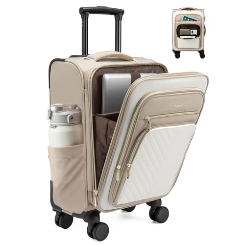 LOVEVOOK 20-Inch Softside Carry-On