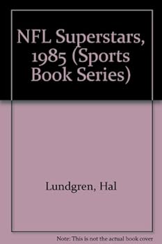 Hardcover NFL Superstars, 1985 Book