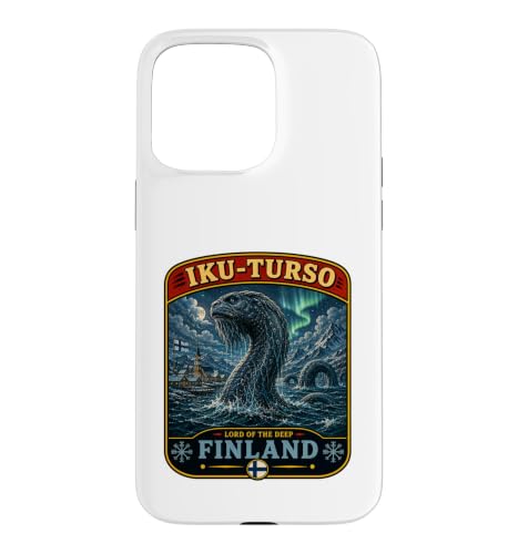 Iku-Turso Vintage Finnish Folklore Horror Case for iPhone 15 Pro Max