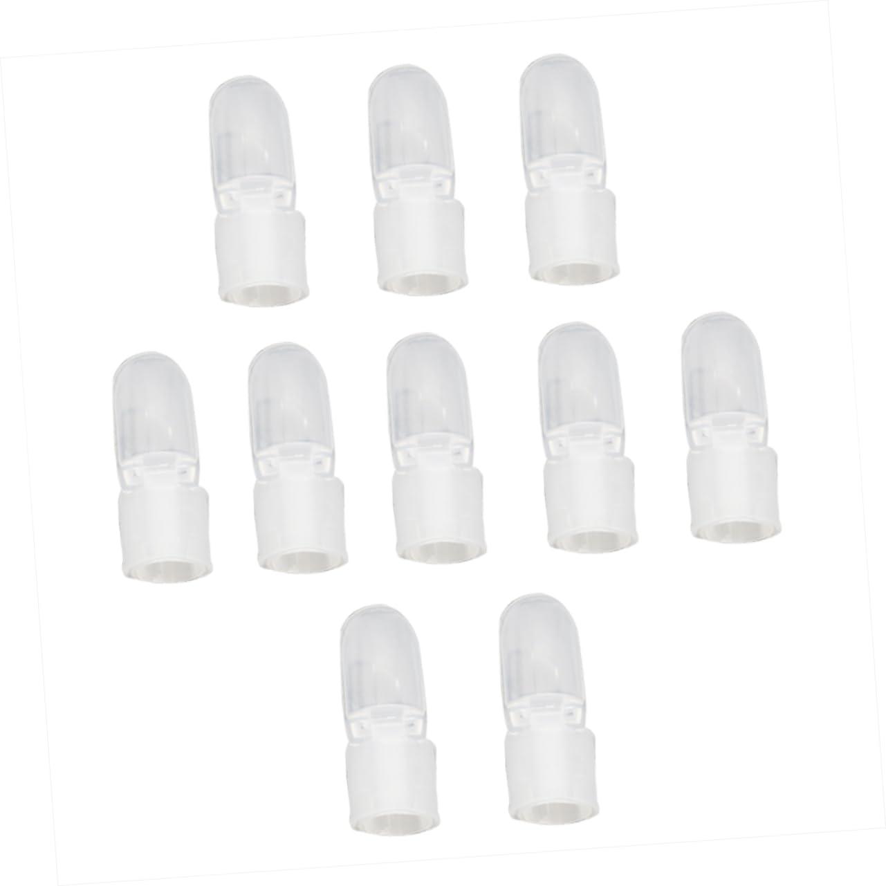 Outanaya 10pcs Nail Protector Clips Nail Art Design Tips Polish Shield for Diy Manicure for Home and Salon Use Safeguards Wet Polish from Smearing