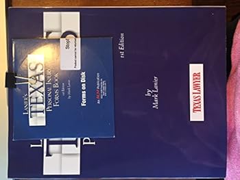 Paperback Lanier's Texas Personal Injury Forms Book