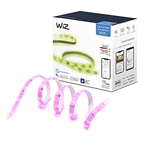 Wiz Colours Smart Led Light Strip Starter Kit 2M Extendable ...