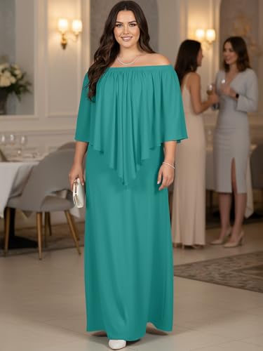 Image of KOH KOH Womens Strapless Off Shoulder Flattering Cocktail Maxi Dress Gown