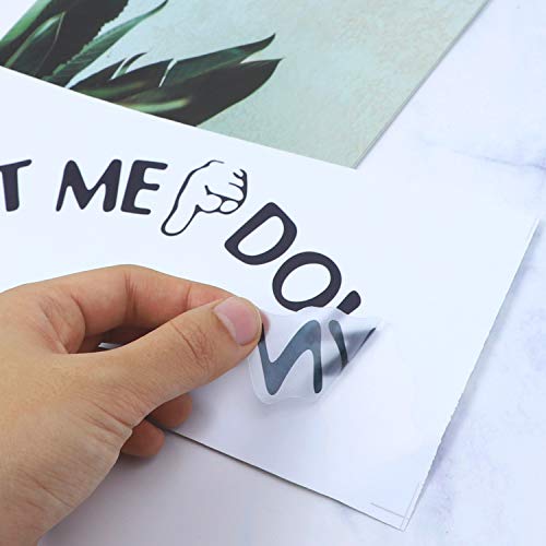 Auear, Funny Bathroom Toilet Seat Sticker Decal Funny Reminder Decoration Bathroom Sticker For Diy (4 Pack) #TOP2