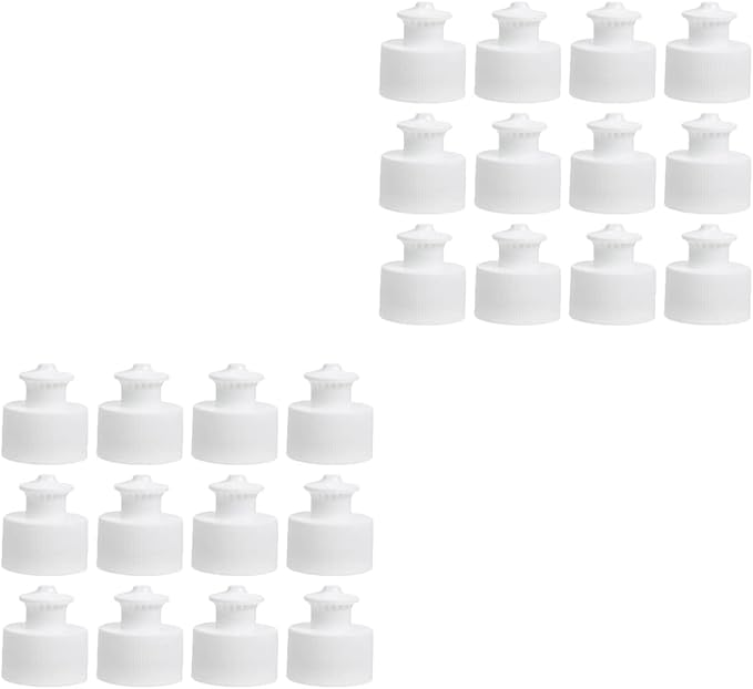 UKCOCO 60pcs Push Pull Replacement Caps Reusable Twisted