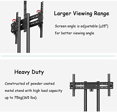 Soporte móvil universal para TV 32-70 pulgadas miniatura 4