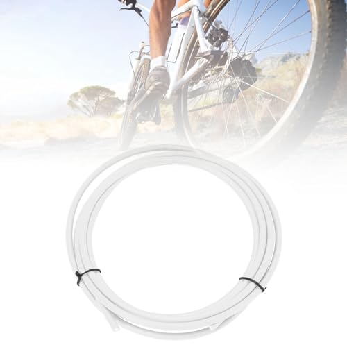 Scheibenbremse Rohr Reparatursatz, Nylon Hydraulische Bremsschlauch Set mit Verbindungseinsatz, 2,5m Mountainbike Rennrad Zubehör, Frostbeständig Hitzebeständig Reißfest