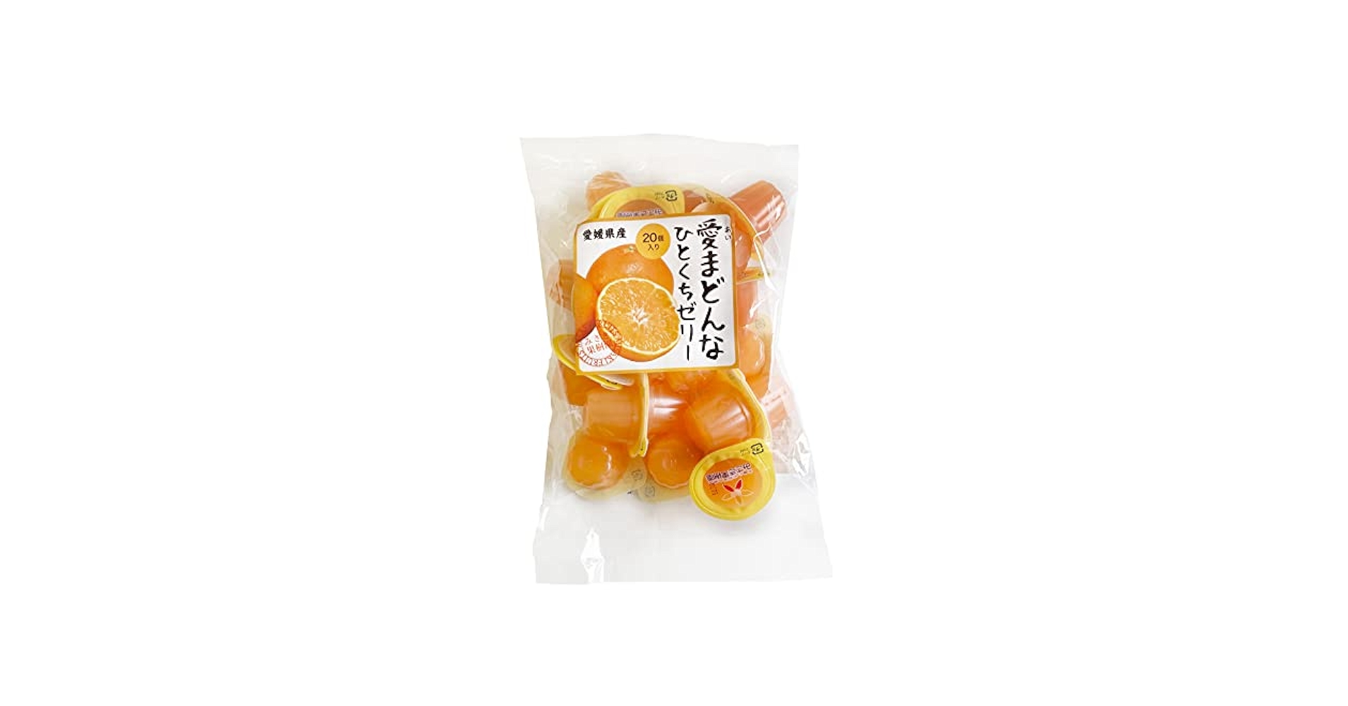 Amazon.co.jp: みさき果樹園 愛まどんなひとくちゼリー 21g×20個