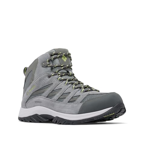 Columbia Men Grey Crestwood Mid Waterproof Hiking & Trekking Shoes (B0CWVFH99Z) Amazon Price History, Amazon Price Tracker