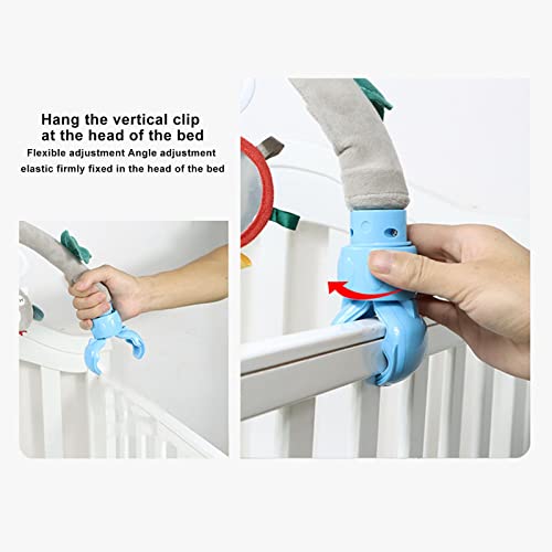 Brinquedo de Arco para Carrinho de bebê, Brinquedo de Pingente de Arco de Aprendizado Precoce de Plá