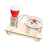 perfk Modèles de tiges en Bois Jouets de Construction Projets d'école à la Maison Projet de Construction Petites Inventions Expérience Scientifique Projets