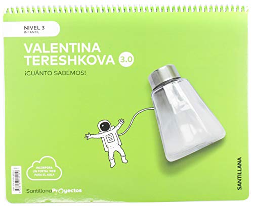 Portada de Valentina Tereshkova Nivel 3 Infantil 5 Años Serie Cuanto Sabemos 3.0