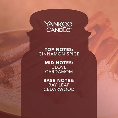 Yankee Candle Yankee Candle Duftkerze Im Glas Groß | Sparkling Cinnamon | Brenndauer Bis Zu 150 Stunden