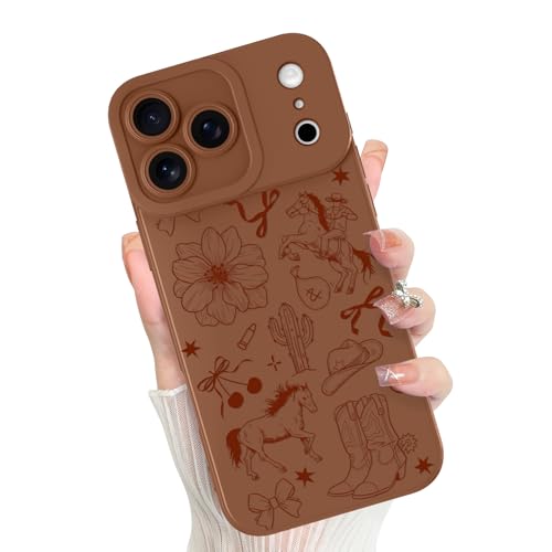 Étui de téléphone iPhone 17 Pro Max silicone résistant aux chocs pour fille