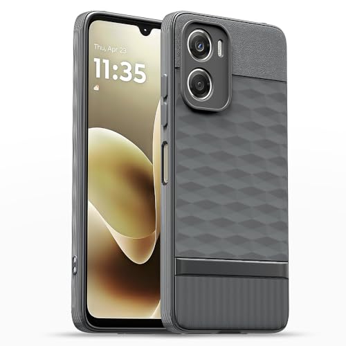 Image of Shockproof Case for Motorola Moto G06 4G / G06 Power 4G | Full Camera Protection | TPU Flexible Back Cover for Motorola Moto G06 4G / G06 Power 4G (Graphite Grey)