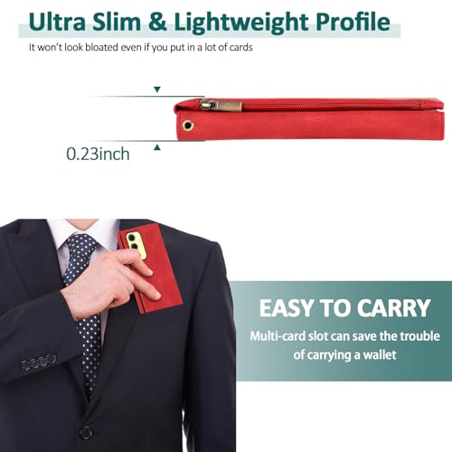 Coque Samsung Galaxy A35 Asuwish rouge évite les rayures - 4