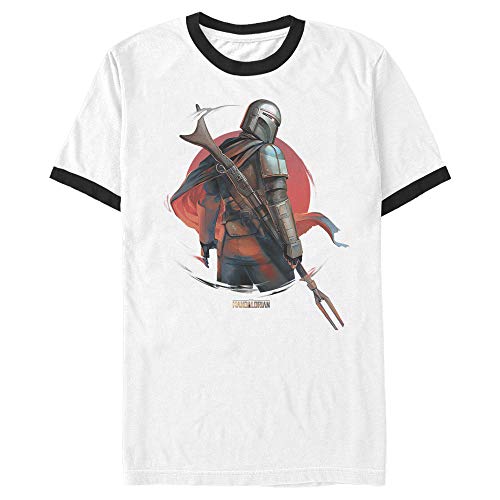 T-shirt Star Wars blanc et noir en taille M aux finitions haut de gamme