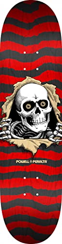 Powell Peralta Skateboard Deck Ripper Red (8.0" X 31.45") #TOP5
