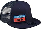 Troy Lee Designs Men's TLD KTM Team Stock Trucker Adjustable Hats,One Size,Navy