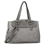 Gabor bags ELLY Damen Shopper M, mid grey, 37x14x25,5