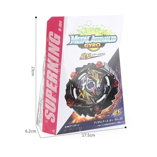 Bey Burst Turbo Blade Set,Metall Fusion Kampf Kreisel,4D Metal Fusion Kreisel mit Starter,Bey Metal Fusion Blade mit Launcher,Spielzeug Geschenk Sets für Kinder Jugendliche