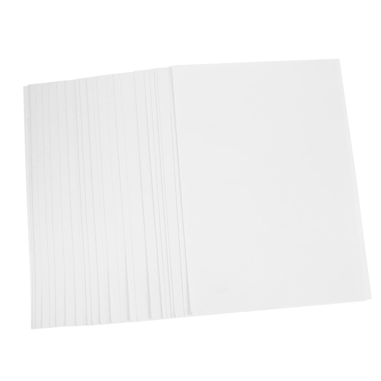 Papier à Dessin Aquarelle A4 100 Pièces en Papier Blanc