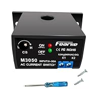 Stromschalter AC Strommessschalter 0-30A Normalerweise Offener Stromsensor Steuerschalter (M3050)