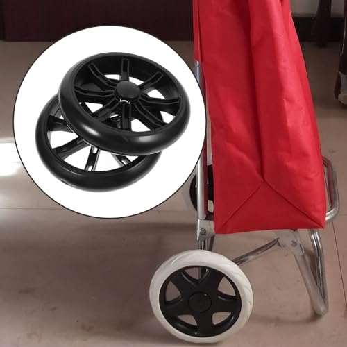 Ruedas para carrito de compras que suben escaleras con suavidad en portales 7