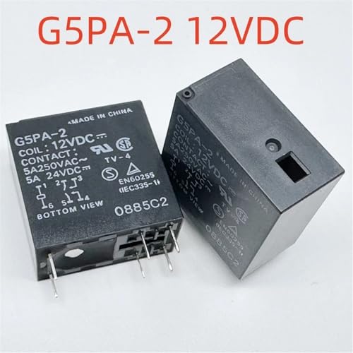 Relais G5PA-2 12VDC composant électronique DC 6 broches