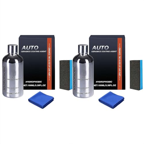 EIRZNGXQ Sigillante in ceramica per auto, protegge la vernice dell'auto, lucido, facile da usare, 100 ml, rivestimento in ceramica altamente impermeabile, resistente allo specchio, durata oltre 1 anno
