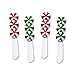 Wine Things Peppermint Resin Cheese Spreaders Set of 4