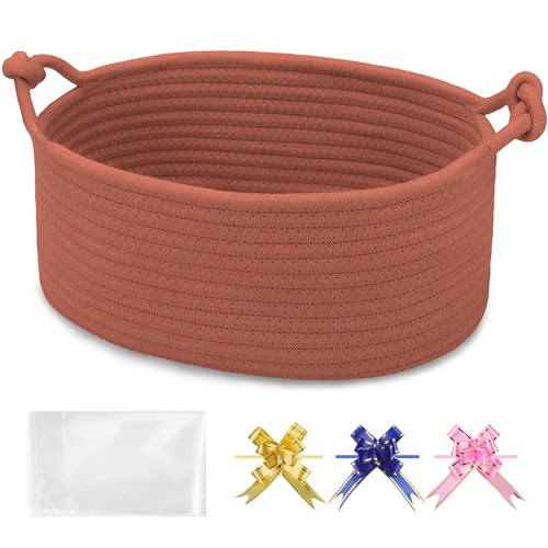 Image of Small Empty Gift Basket with Bag & Ribbons, Autumn Glaze