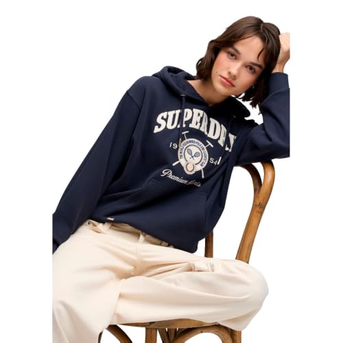 Sweatshirt à capuche femme Superdry Country Crest - vue 8