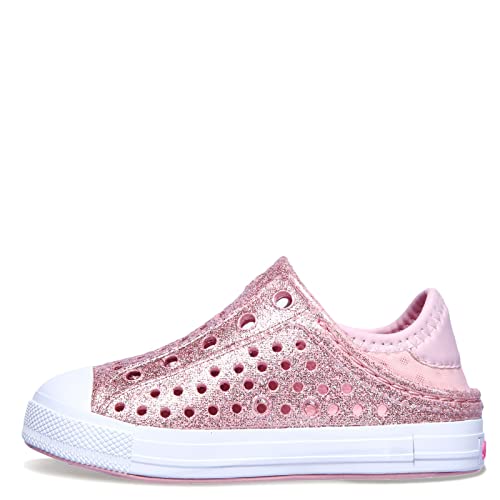Skechers Baby Girl's Foamies - Guzman Steps Glitter Mist 308005N (Toddler) Pink 9 Toddler M #TOP26