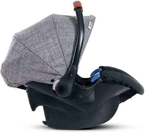 New Hauck Comfort fix Car Seat Group 0+to fit Duett 2,3 Rapid 3,4 Hauck Atlantic Twins, etc. Grey/Black