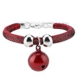 ★ Tamaño ajustable: este collar para mascotas es ajustable, talla única, apto para diferentes tamaños de mascotas como gatitos, gatos, cachorros, etc. Deje que su gato se destaque con estos adorables collares. Circunferencia: Aprox. 20-38cm / 7.87-14.96 pulgadas (ajustable).