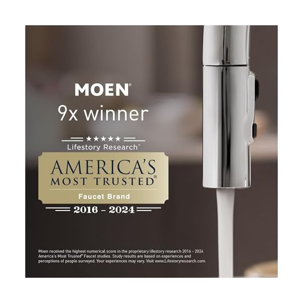 Moen YB5118BN Voss - Toallero de baño (18 pulgadas, níquel cepillado)