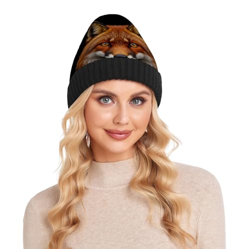 Bonnet tricoté réversible multicolore ALAZA taille Medium Large