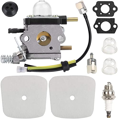 ZAMDOE Carburateur pour Mantis motoculteur 7222M 7222 7222E 7225 7230 7234 7240 7920 7924 moteur de cultivateur 2 temps C1U-K82 C1U-K54A C1U-27 C1U-K17 C1U-K46...