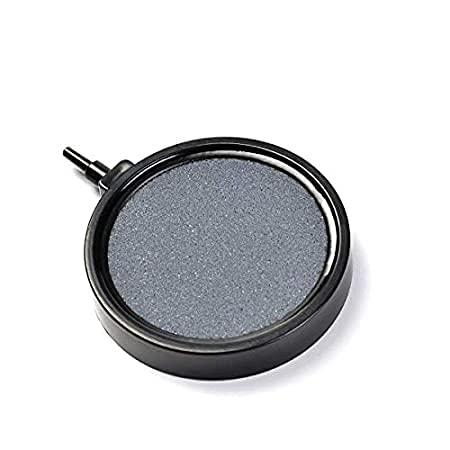 Premier Plants - 4 Inch Round Air Stone Disc Bubble Diffuser for Aquarium Fish Tank Hydroponics Pump Ceramic Airstones Air Pump