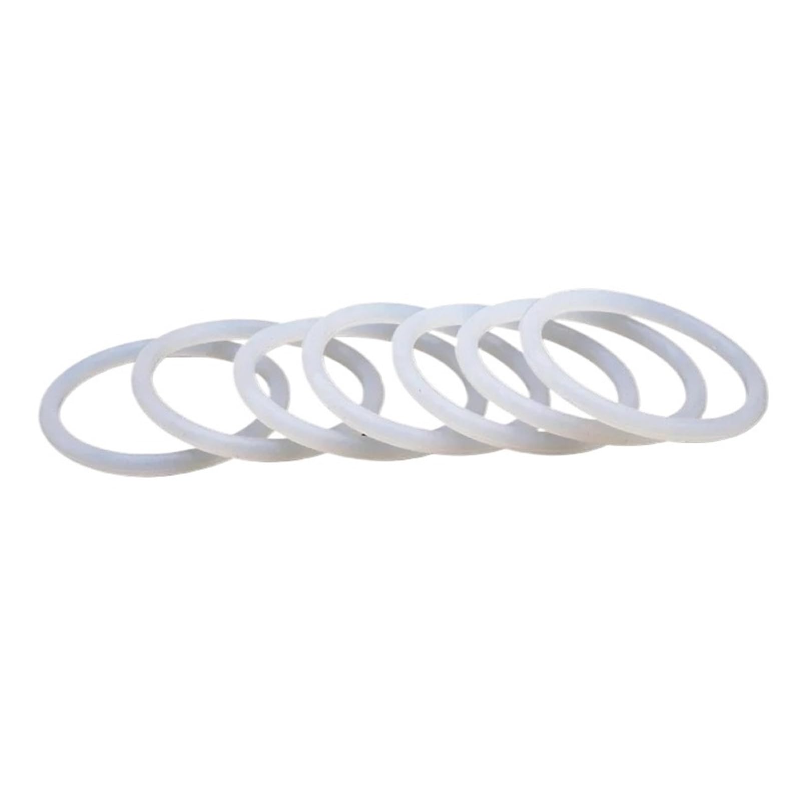 Juntas De Silicona Grado Alimenticio, Color Blanco, CS, 2 Mm Diámetro Exterior, 5~100, Arandelas Impermeables Goma VMQ, Tóricas, 10/50 Unidades FáCil De Usar(50Pcs,OD 72mm ID 68mm)