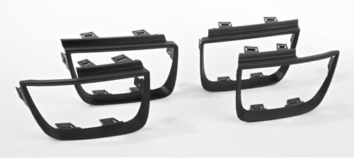 Anzo USA 351001 Black Flat Tail Light Bezel for Chevy Camaro- 4 Piece