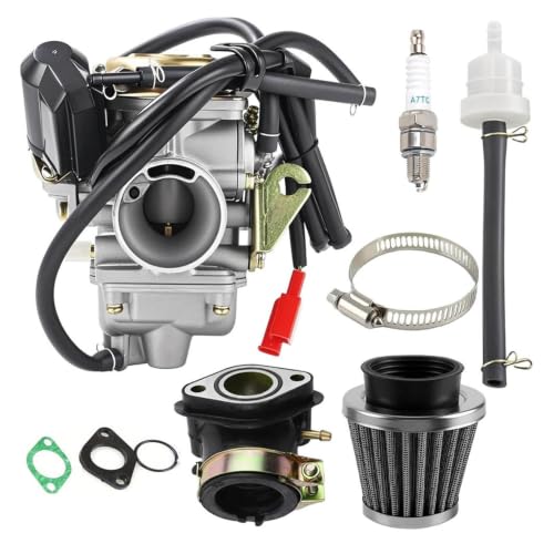 Carburateur GY6 150cc kit complet avec collecteur et filtre à air pour scooter 4 temps