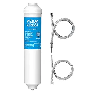 AQUACREST 5KDC Under Sink Water Filtration System, Direct Connect Under Sink Water Filter, NSF Certified 5K Gallons Ultra High Capacity, USA Tech