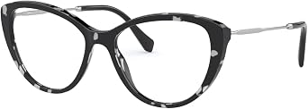 Eyeglasses Miu MU 2 SV PC71O1 Havana Black/White