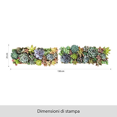 UVCD0051 Wall Stickers decals succulents flowers Wall decoration living room kitchen bedroom entrance, Model - 27 - Image 2